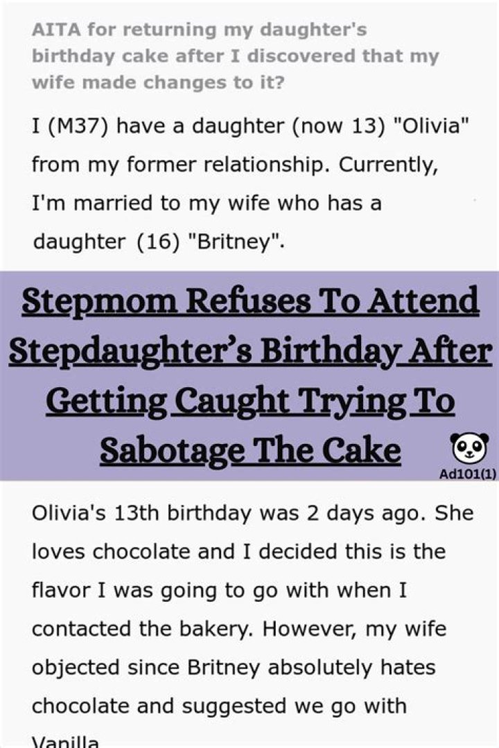 Adult Children Angry When Stepmom Refuses to Pay Allowance