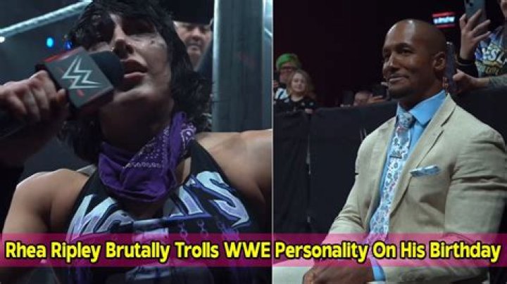Rhea Ripley Brutally Trolls WWE Personality On His Birthday During Live Event