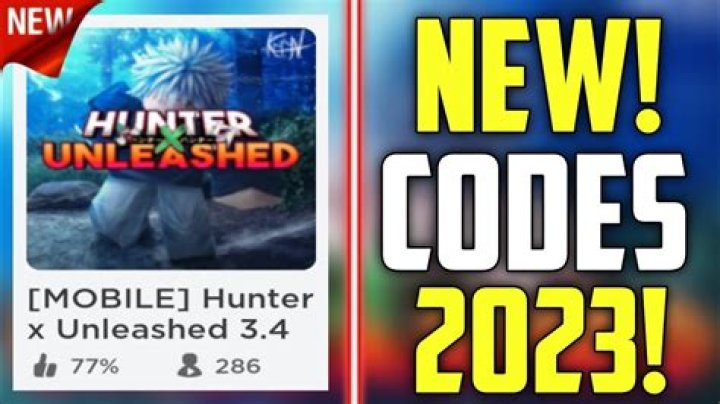 Roblox Hunter x Unleashed Codes (October 2023) - 3.14 Update