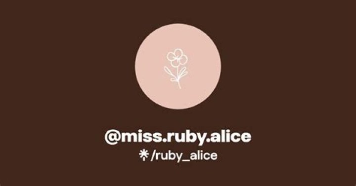 Unveiling The Enigma Of Ruby Alice