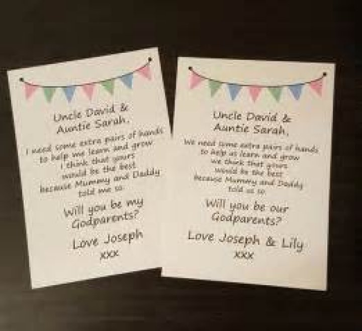 Sample Letter Asking To Be Godparents: A Heartfelt Request