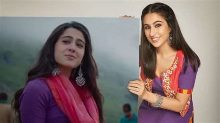 Sara Ali Khan repeats Mukku's outfit from Kedarnath, netizens call her beautiful