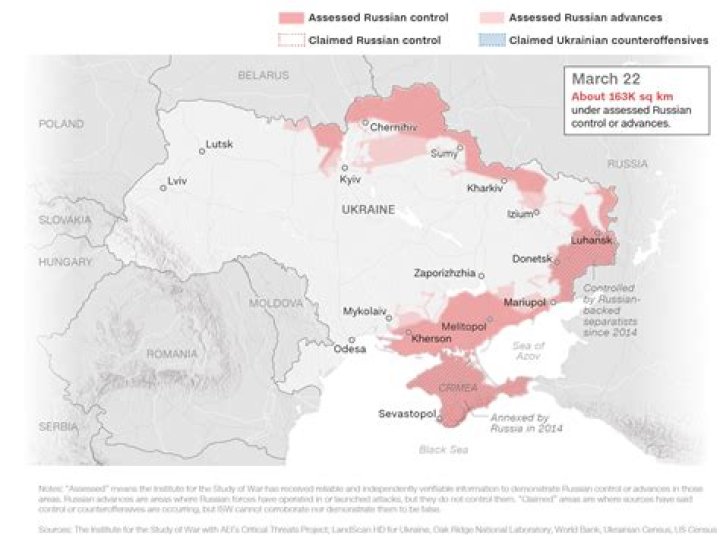 Commercial spy satellites put Russia's Ukraine invasion in the public eye