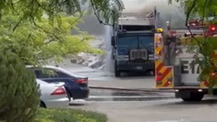 Second garbage truck catches fire in Boise within a month