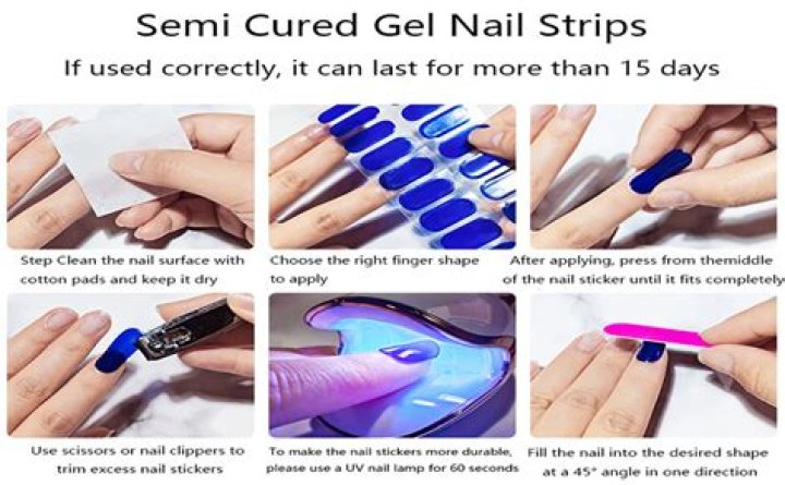 Discover The Magic Of Semi Cured Gel Nail Strips