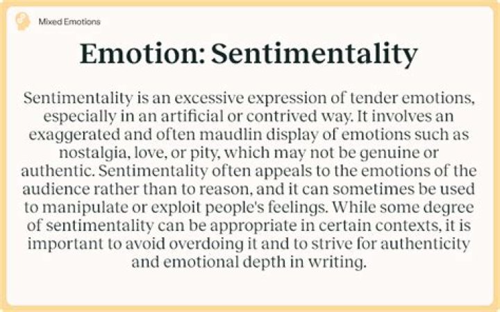 Discover The Essence Of A Sentimental Heart: Unveiling The Meaning Behind Sentimentality