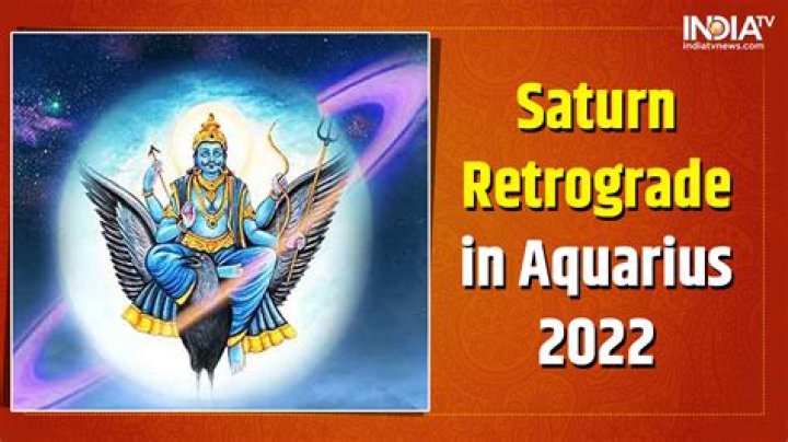 How zodiac signs will be effected by Saturn retrograde in Aquarius – India TV