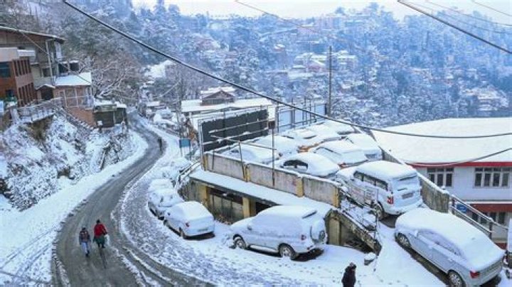 Shimla Snowfall Pictures Photos Videos Himachal pradesh snow tourists These pics will leave you spellbound – India TV