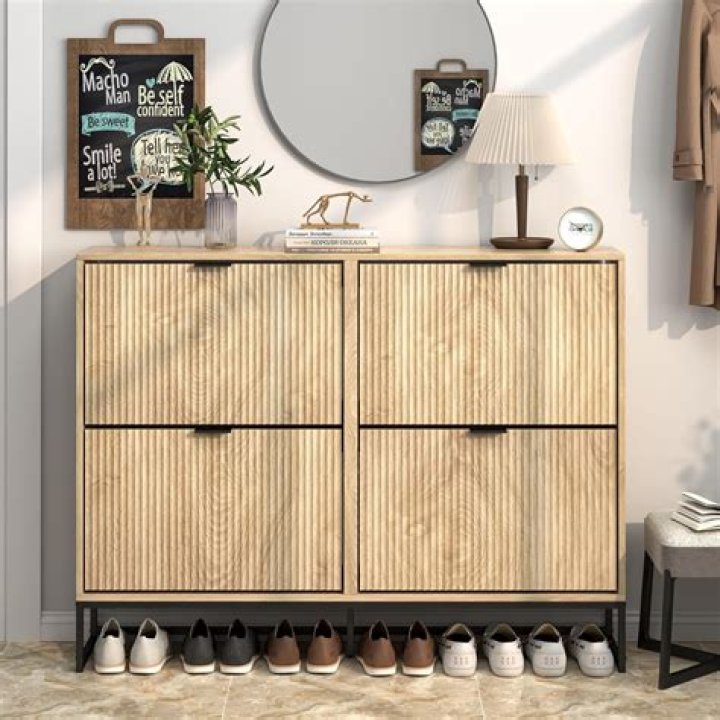 Maximize Your Space With A Stylish Shoe Cabinet Entryway