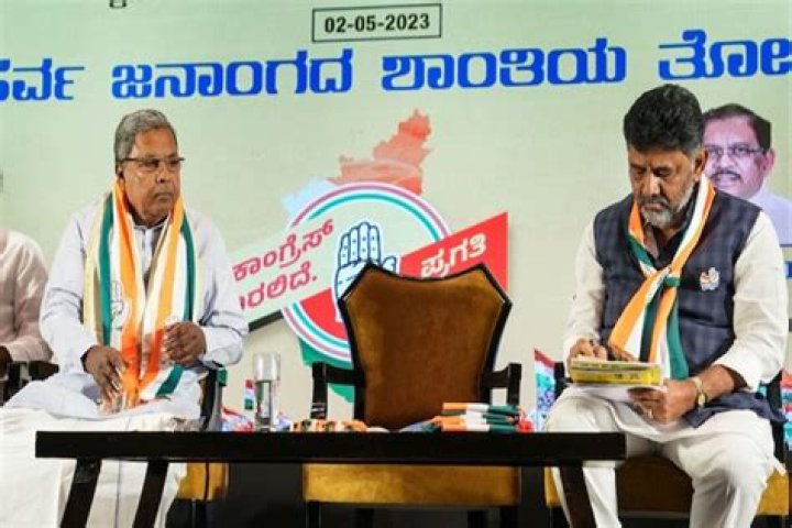 Siddaramaiah, DK Shivakumar take oath amid Opposition's 'show of unity' – India TV