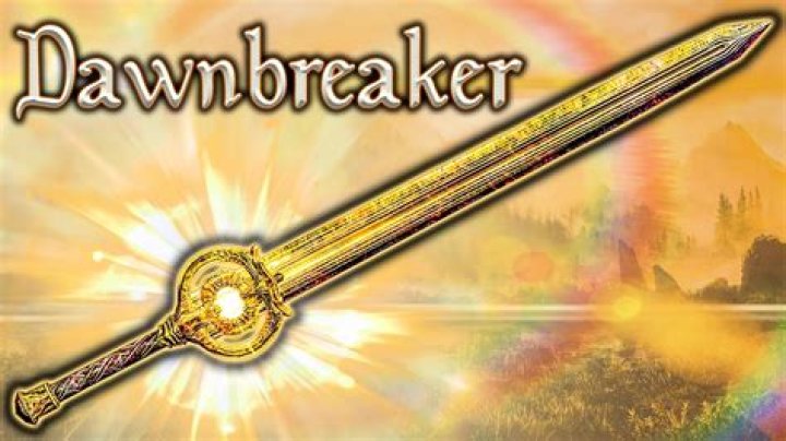 Skyrim How To Get Dawnbreaker