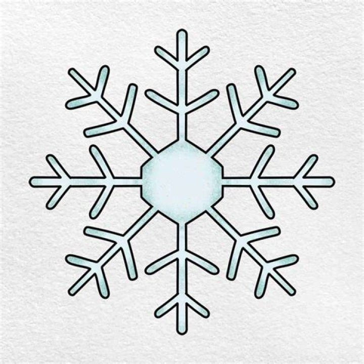 Mastering The Art Of Snowflake Easy Drawing