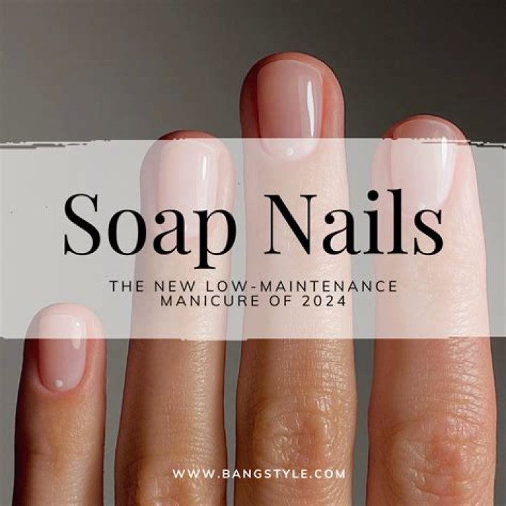 Soap nails are about to be everywhere in 2024
