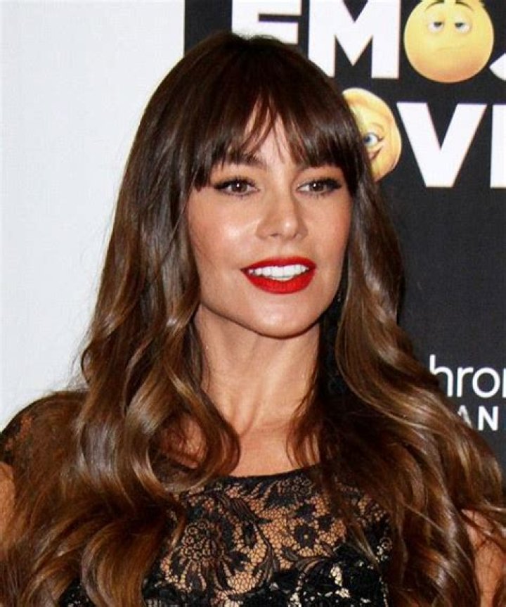 Sofia Vergara Fringe, Bangs - New Hairstyle 2017