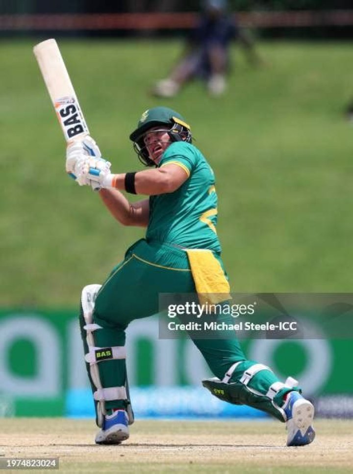 South Africa's Steve Stolk demolishes Rishabh Pant long-standing U19 Men's Cricket World Cup record – India TV