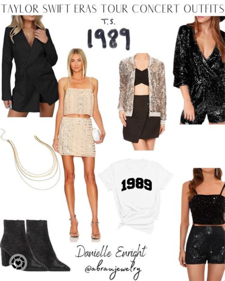 Taylor Swift's Iconic 1989 Eras Tour Outfit: A Fashion Journey
