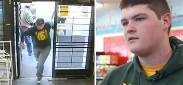 Teen wrestler drops and pins kidnapper, saves 3 children from gas station abduction