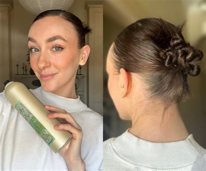 The Twist-Knot Bun Is About To Be Our Go-To Hairstyle