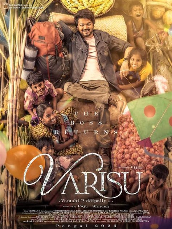 Vijay-Rashmika Mandanna's film titled Varisu, first poster out ahead of Thalapathy's birthday – India TV