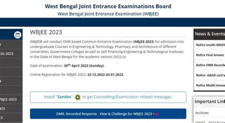 WBJEE seat allotment result 2023 OUT on wbjeeb.nic.in, Here's easy steps – India TV