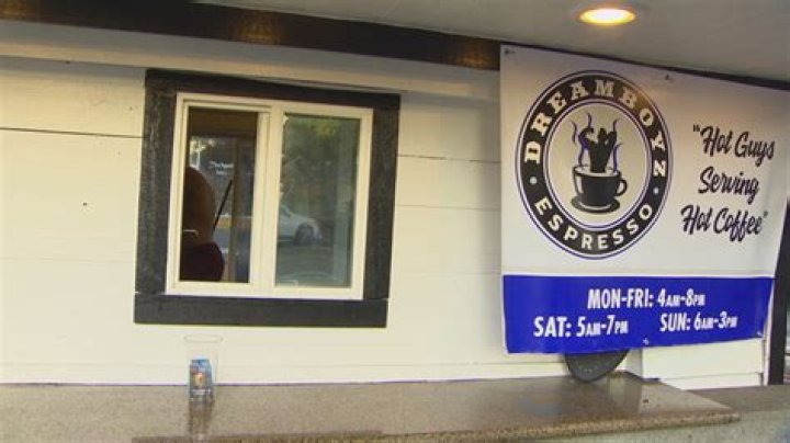 'We're unique': Shirtless men featured in new Seattle-area coffee stand