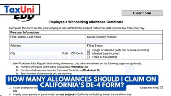 The Complete Guide To Determining The Ideal Allowance For You