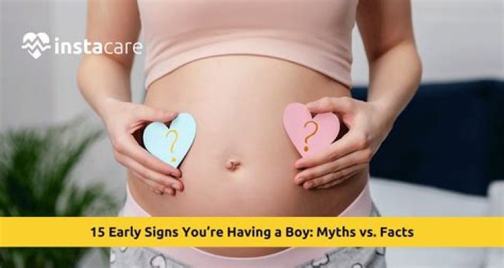 What Are Signs Youre Having A Boy