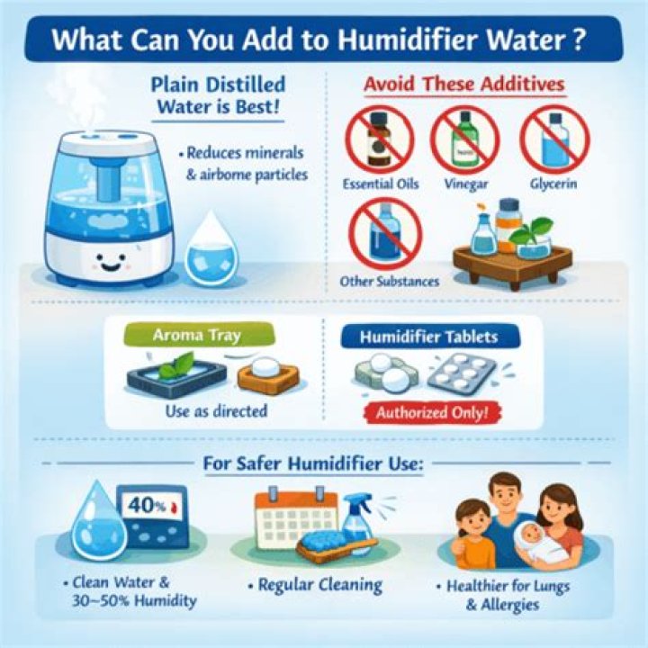 What Can You Add To Humidifier Water