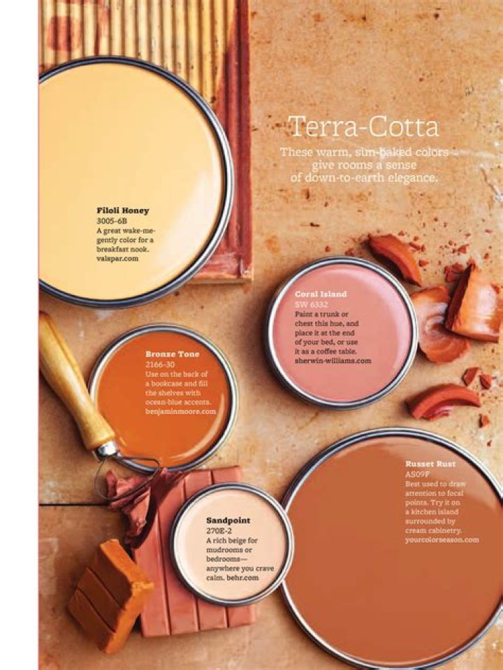 What Color Family Is Terracotta In
