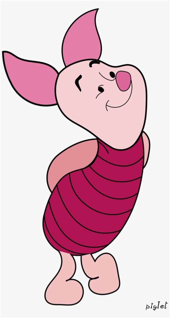 Question: What Color Is Piglet From Winnie The Pooh
