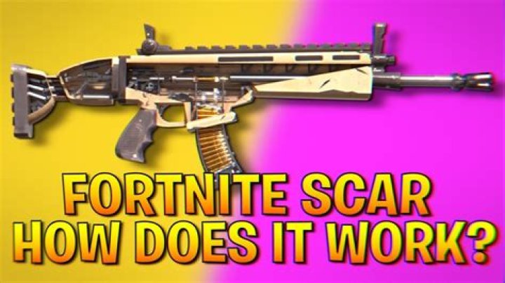 What Does Scar Stand For Fortnite