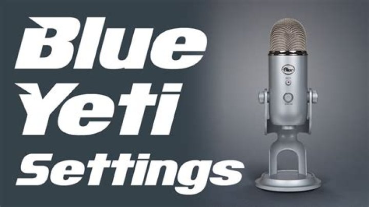 What Is Gain On Blue Yeti