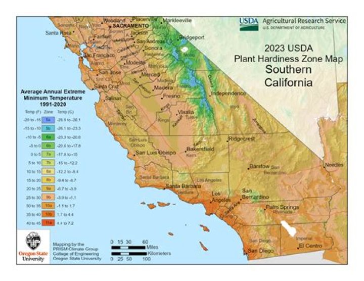 Quick Answer: What Is My Planting Zone In California