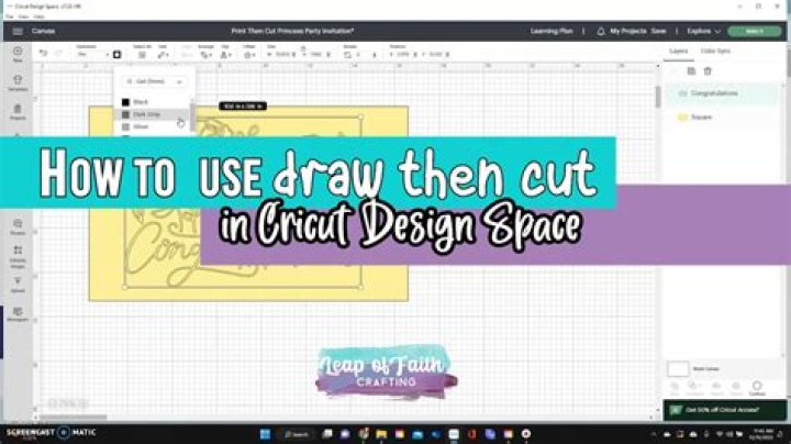 What Is The Difference Between Draw And Cut In Cricut