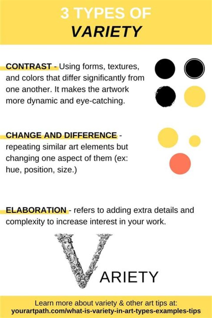 Question: What Is Variety Mean In Art