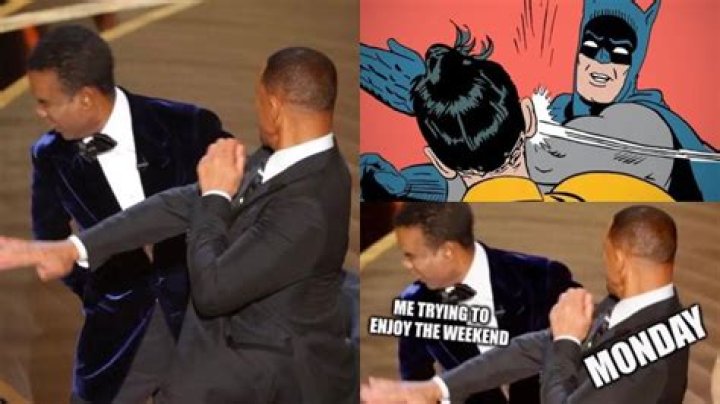 Will Smith slapping Chris Rock is Twitter's favourite meme from Oscars 2022 – India TV