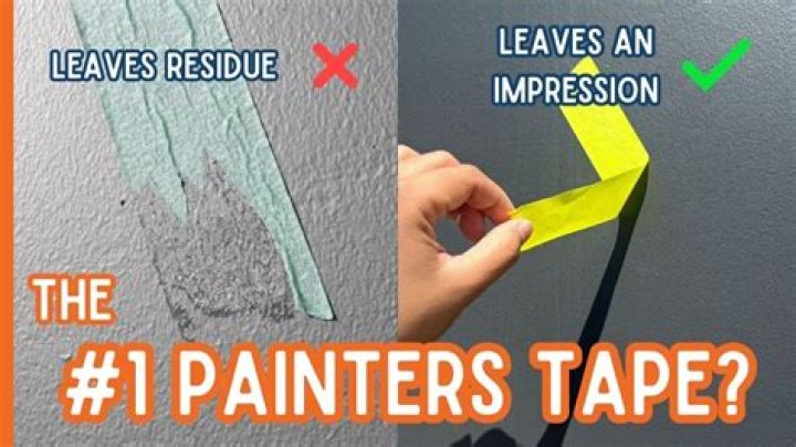 Quick Answer: What Kind Of Tape Doesnt Leave Residue