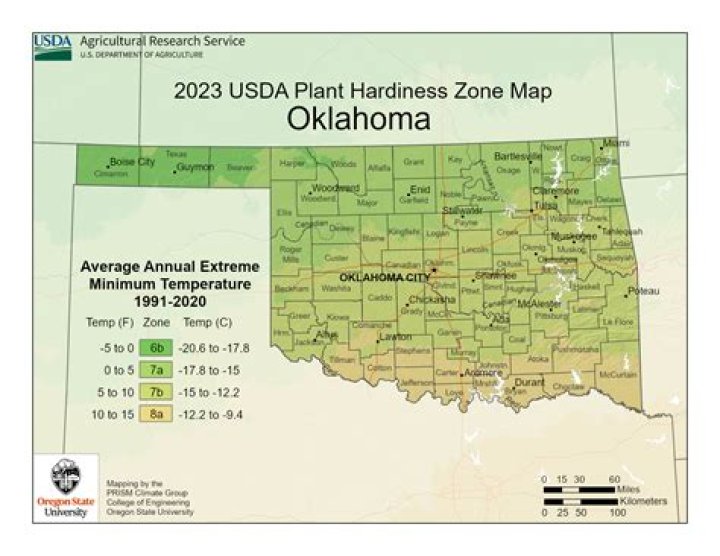 Quick Answer: What Plant Zone Is Oklahoma
