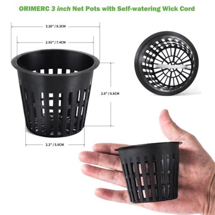 What Size Net Pots For Hydroponics