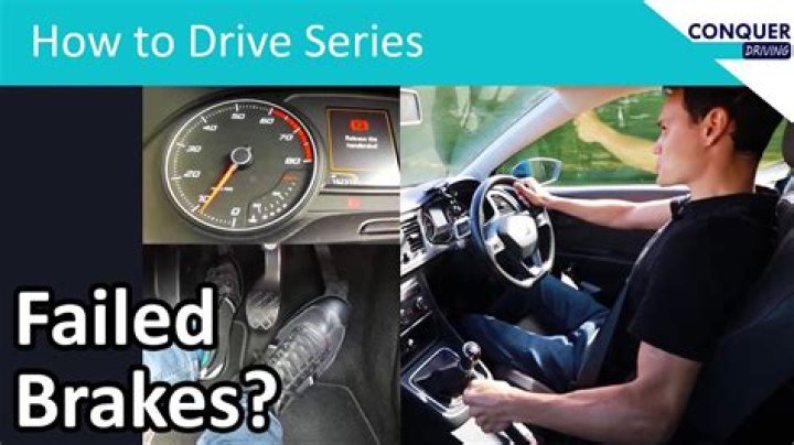 Question: When Your Brakes Fail First Try