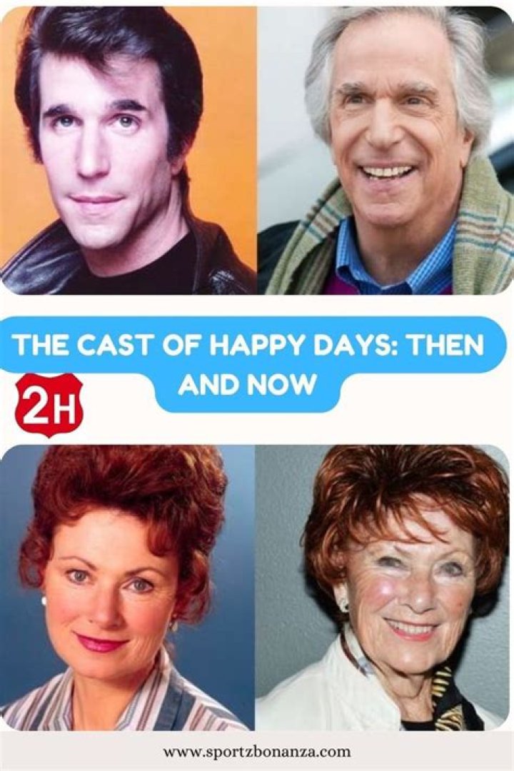 Where Are The Cast Of Happy Days Now? A Journey Through Time