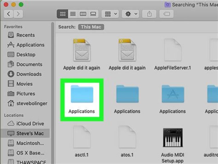 Where Is The Application Folder On A Mac