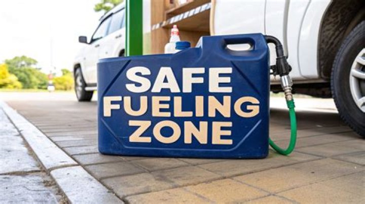Question: Where Should Portable Gasoline Fuel Tanks Be Filled