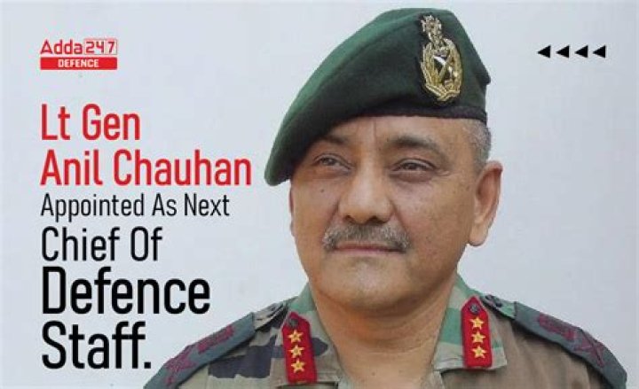 Who is Lt. General (Retired) Anil Chauhan, India's new Chief of Defence Staff – India TV
