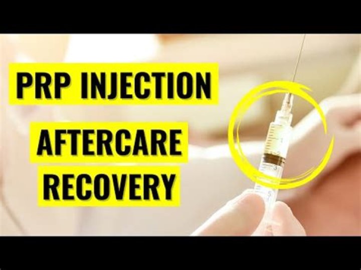 Quick Answer: Why No Alcohol After Prp Injection