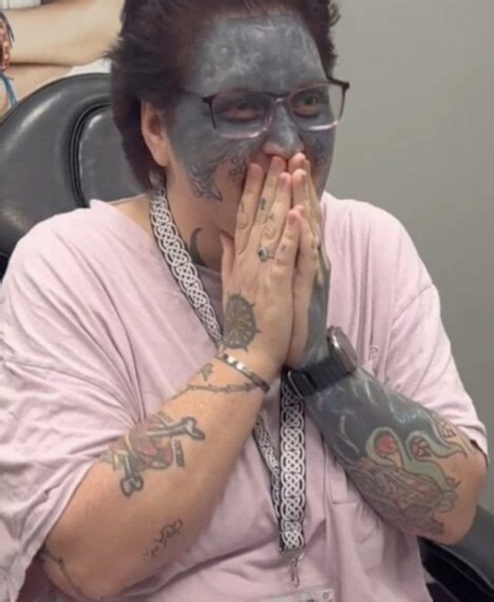 Woman tattooed against her will receives life-changing makeover