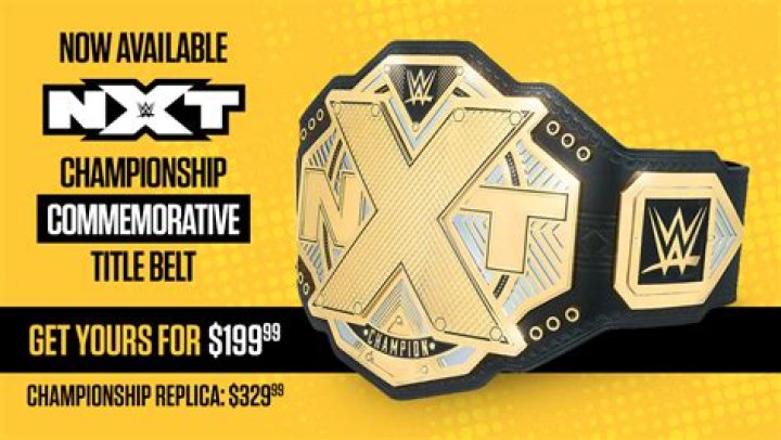 WWE Already Made Title Belts For New NXT Show