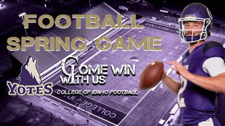 Yotes wrap up spring football with spring game