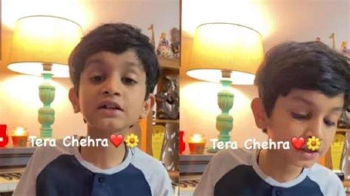 Young boy's soulful rendition of Adnan Sami song Tera Chehra goes viral. Watch – India TV