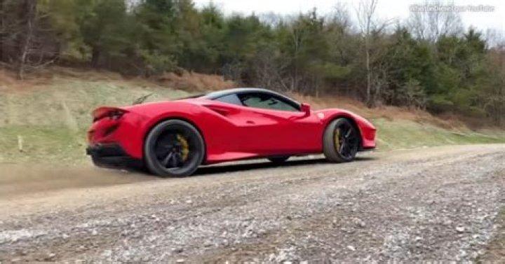 YouTuber's $400K Ferrari F8 Destroyed by Fire, Video Shows